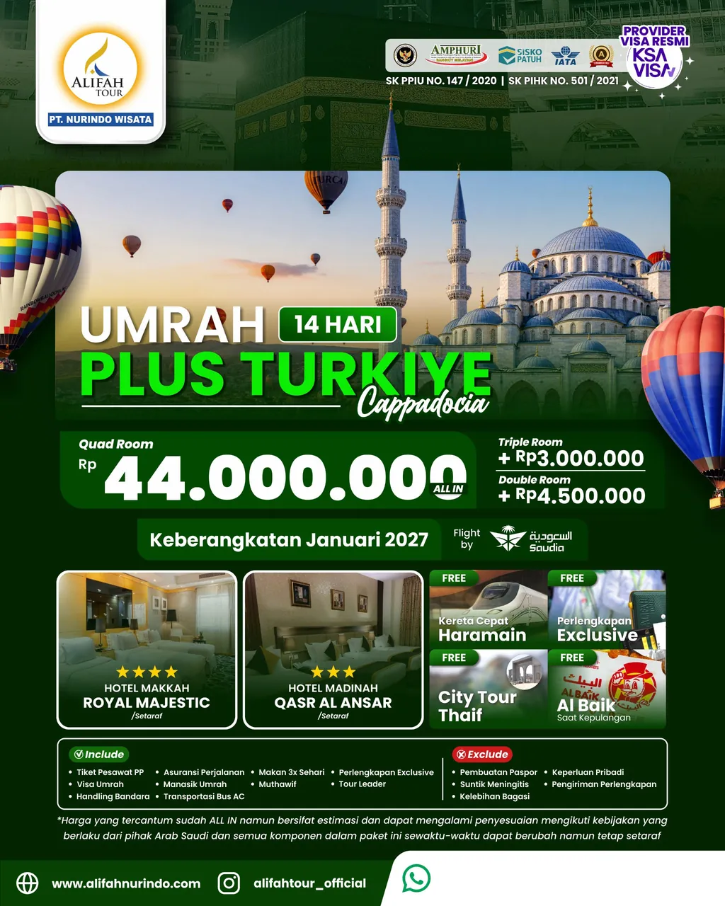 umrah plus turkiye